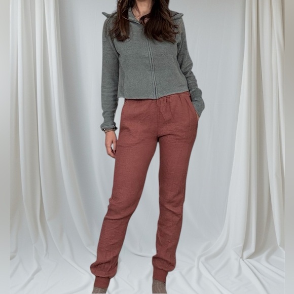 Parachute Home Waffle Cotton Lounge Jogger Pants - Picture 1 of 11